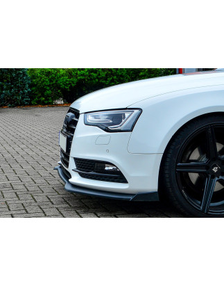 Spoiler paraurti anteriore in abs Audi A5 / B8 Facelift (Cod. IN-INE-370031A(FW)-ABS-C)