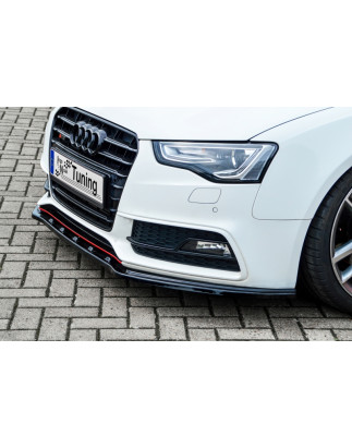 Spoiler paraurti anteriore in abs Audi A5 / B8 S-Line (Cod. IN-INE-370031B(SE5)-ABS)