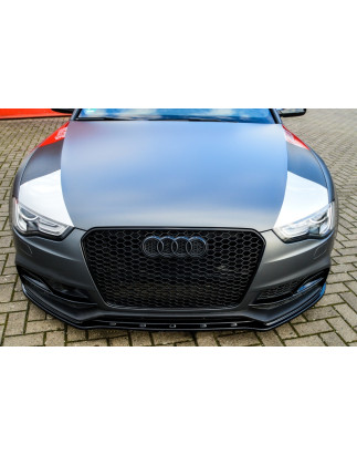 Spoiler paraurti anteriore in abs Audi A5 / B8 S-Line (Cod. IN-INE-370031B(SE5)-ABS)