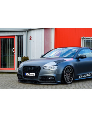 Spoiler paraurti anteriore in abs Audi A5 / B8 S-Line (Cod. IN-INE-370031B(SE5)-ABS-C)