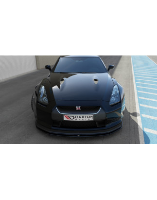 SPLITTER ANTERIORE V.2 NISSAN GT-R PREFACE COUPE (R35-SERIES) (Cod. M-NI-GTR-3-FD2G)