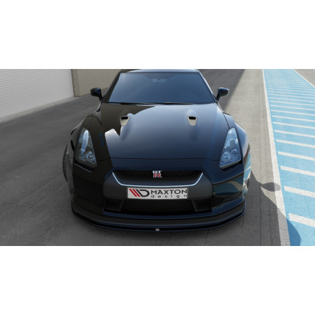 SPLITTER ANTERIORE V.2 NISSAN GT-R PREFACE COUPE (R35-SERIES) (Cod. M-NI-GTR-3-FD2G)