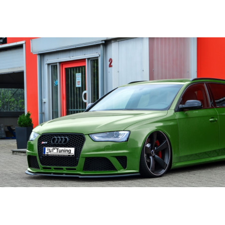 Spoiler paraurti anteriore in abs Audi RS4 B8 (Cod. IN-INE-370031BRS4-ABS-G)