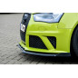Spoiler paraurti anteriore in abs con flaps laterali Audi RS4 B8 (Cod. IN-INE-370031BRS4(W)-ABS)