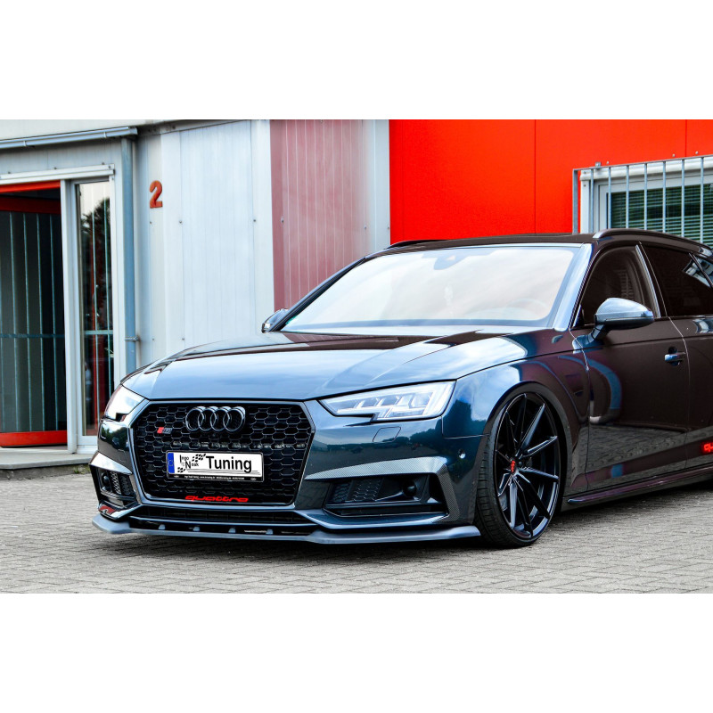 Spoiler paraurti anteriore in abs Audi A4 S-Line Typ: B9 (Cod. IN-INE-370031C-(2)-ABS-G)