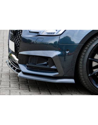 Spoiler paraurti anteriore in abs Audi A4 S-Line Typ: B9 (Cod. IN-INE-370031C-(2)-ABS-G)