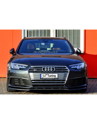 Spoiler paraurti anteriore in abs con flaps laterali Audi A4 B9 (Cod. IN-INE-370031CAW-ABS-C)