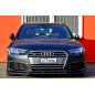 Spoiler paraurti anteriore in abs con flaps laterali Audi A4 B9 (Cod. IN-INE-370031CAW-ABS-G)