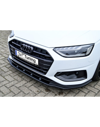 Spoiler paraurti anteriore in abs Audi A4 Facelift B9 8W (Cod. IN-INE-370031CF-ABS-C-2)