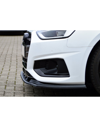Spoiler paraurti anteriore in abs Audi A4 Facelift B9 8W (Cod. IN-INE-370031CF-ABS-C-2)