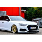 Spoiler paraurti anteriore in abs Audi A4 Facelift B9 8W (Cod. IN-INE-370031CF-ABS-G-2)