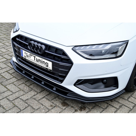 Spoiler paraurti anteriore in abs Audi A4 Facelift B9 8W (Cod. IN-INE-370031CF-ABS-G-2)
