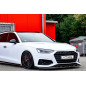 Spoiler paraurti anteriore in abs con flaps laterali Audi A4 Facelift B9 8W (Cod. IN-INE-370031CFW-A