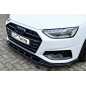 Spoiler paraurti anteriore in abs con flaps laterali Audi A4 Facelift B9 8W (Cod. IN-INE-370031CFW-A