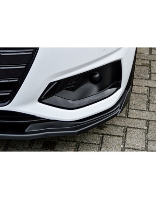 Spoiler paraurti anteriore in abs con flaps laterali Audi A4 Facelift B9 8W (Cod. IN-INE-370031CFW-A