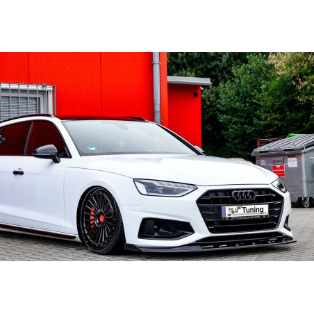 Spoiler paraurti anteriore in abs con flaps laterali Audi A4 Facelift B9 8W (Cod. IN-INE-370031CFW-A
