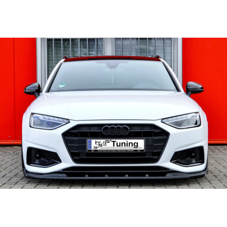 Spoiler paraurti anteriore in abs con flaps laterali Audi A4 Facelift B9 8W (Cod. IN-INE-370031CFW-A