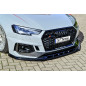 Spoiler paraurti anteriore in abs con flaps laterali Audi RS4 B9 Avant (Cod. IN-INE-370031CRS4(W)-AB
