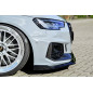Spoiler paraurti anteriore in abs con flaps laterali Audi RS4 B9 Avant (Cod. IN-INE-370031CRS4(W)-AB