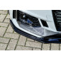 Spoiler paraurti anteriore in abs con flaps laterali Audi RS4 B9 Avant (Cod. IN-INE-370031CRS4(W)-AB