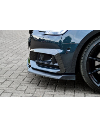 Spoiler paraurti anteriore in abs con flaps laterali Audi A4 S-Line Typ: B9 (Cod. IN-INE-370031CW(2)