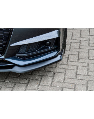 Spoiler paraurti anteriore in abs con flaps laterali Audi A4 S-Line Typ: B9 (Cod. IN-INE-370031CW(2)