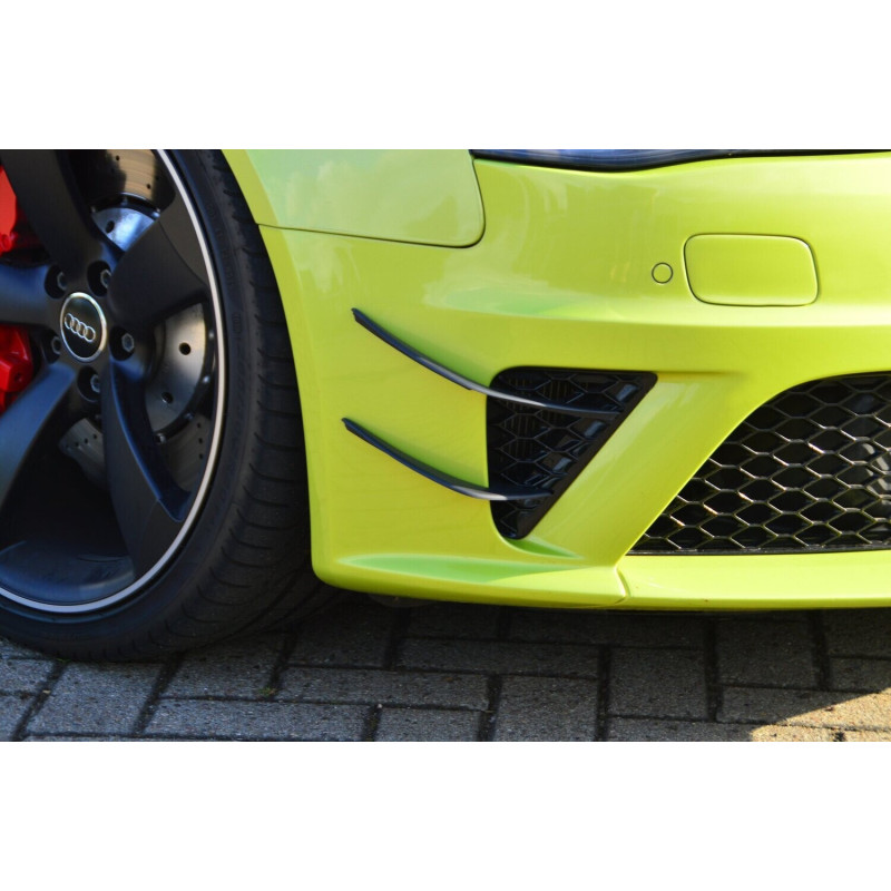 Racing Front Flaps Canards 4 Tlg. Set Audi RS4 B8 (Cod. IN-INE-370040BRS4-ABS)