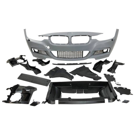 Paraurti Anteriore BMW F30 / F31 Look M-Tech ABS (Cod. E-TCBF3011)