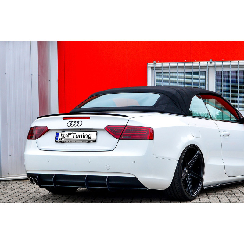 Kit pinne posteriori per diffusore adatto per veicoli con doppio scarico a sinistra  Audi A5 / B8 Fa