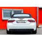 Kit pinne posteriori per diffusore adatto per veicoli con doppio scarico a sinistra  Audi A5 / B8 Fa