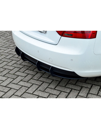Kit pinne posteriori per diffusore adatto per veicoli con doppio scarico a sinistra  Audi A5 / B8 Fa