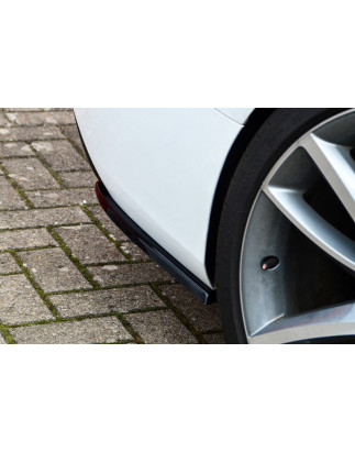 Set sottoparaurti laterali posteriori in abs Audi A5 / B8 S-Line (Cod. IN-INE-370045B(SE5)L/R-ABS)