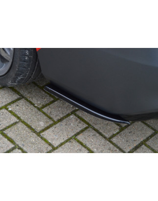 Set sottoparaurti laterali posteriori in abs Audi A5 / B8 S-Line (Cod. IN-INE-370045B(SE5)L/R-ABS)