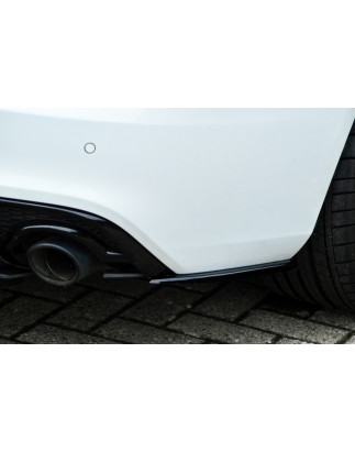 Set sottoparaurti laterali posteriori in abs Audi A5 / B8 S-Line (Cod. IN-INE-370045B(SE5)L/R-ABS-C)
