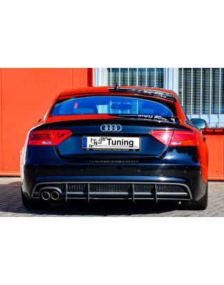 Kit pinne posteriori per diffusore adatto per veicoli con doppio scarico a sinistra  Audi A5 / B8 S-