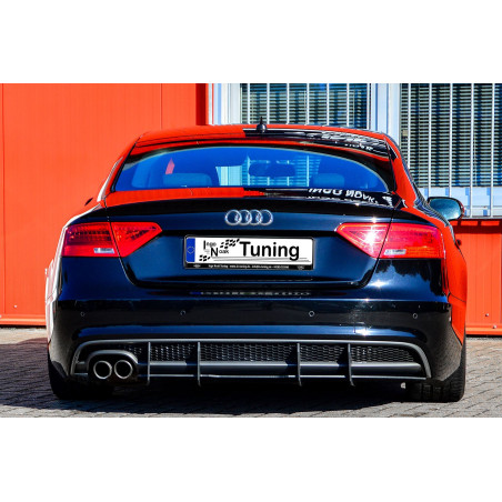 Kit pinne posteriori per diffusore adatto per veicoli con doppio scarico a sinistra  Audi A5 / B8 S-