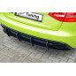 Estrattore posteriore3 pezzi. race look con pinne  Audi RS4 B8 (Cod. IN-INE-370045BRS4RT-ABS)