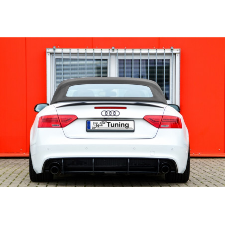 Kit pinne posteriori per diffusore adatto per veicoli mit Serienmäßigen  Auspuff Audi A5 / B8 S-Li