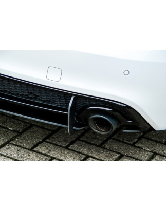 Kit pinne posteriori per diffusore adatto per veicoli mit Serienmäßigen  Auspuff Audi A5 / B8 S-Li