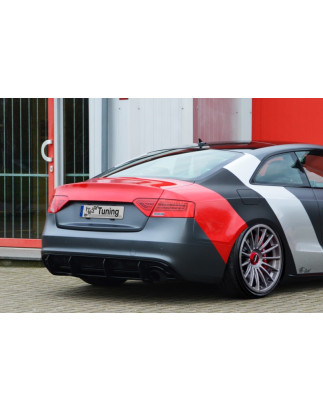 Kit pinne posteriori per diffusore adatto per veicoli mit Serienmäßigen  Auspuff Audi A5 / B8 S-Li
