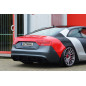 Kit pinne posteriori per diffusore adatto per veicoli mit Serienmäßigen  Auspuff Audi A5 / B8 S-Li