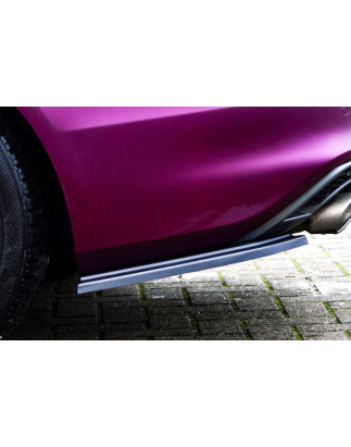 Sottoparaurti laterali posteriori Audi A4 / B8 Facelift S-Line     Audi S4 B8 (Cod. IN-INE-370045BS(