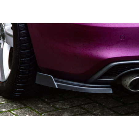 Sottoparaurti laterali posteriori con flaps laterali Audi A4 / B8 Facelift S-Line     Audi S4 B8 (Co