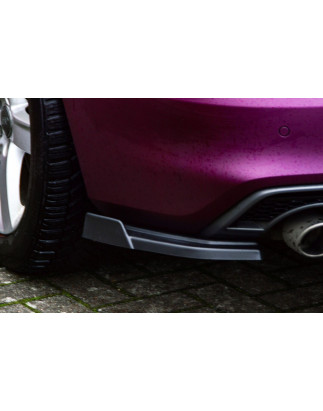 Sottoparaurti laterali posteriori con flaps laterali Audi A4 / B8 Facelift S-Line     Audi S4 B8 (Co