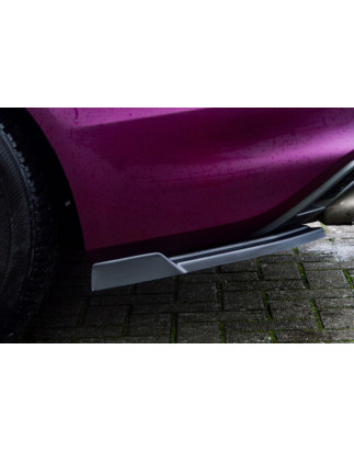 Sottoparaurti laterali posteriori con flaps laterali Audi A4 / B8 Facelift S-Line     Audi S4 B8 (Co