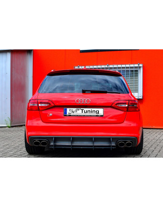 Kit pinne posteriori per diffusore  adatto solo per Audi S4 mit doppelt Endrohr  Audi S4 B8 (Cod. IN