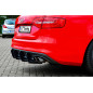 Kit pinne posteriori per diffusore  adatto solo per Audi S4 mit doppelt Endrohr  Audi S4 B8 (Cod. IN