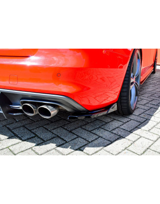 Sottoparaurti laterali posteriori con flaps laterali Audi S4 B8 (Cod. IN-INE-370045BS4WL/R-ABS-C)