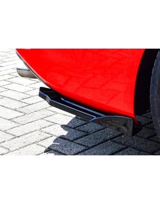 Sottoparaurti laterali posteriori con flaps laterali Audi S4 B8 (Cod. IN-INE-370045BS4WL/R-ABS-G)