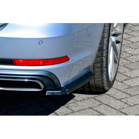 Sottoparaurti laterali posteriori con flaps laterali ( adatto solo per Avant ) Audi A4 B9 (Cod. IN-I